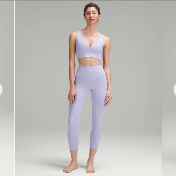 Lululemon Align High Rise Legging Pants, Lilac Smoke, Size 8 - Picture 1 of 9